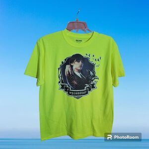 Wednesday Neon Yellow Youth XL